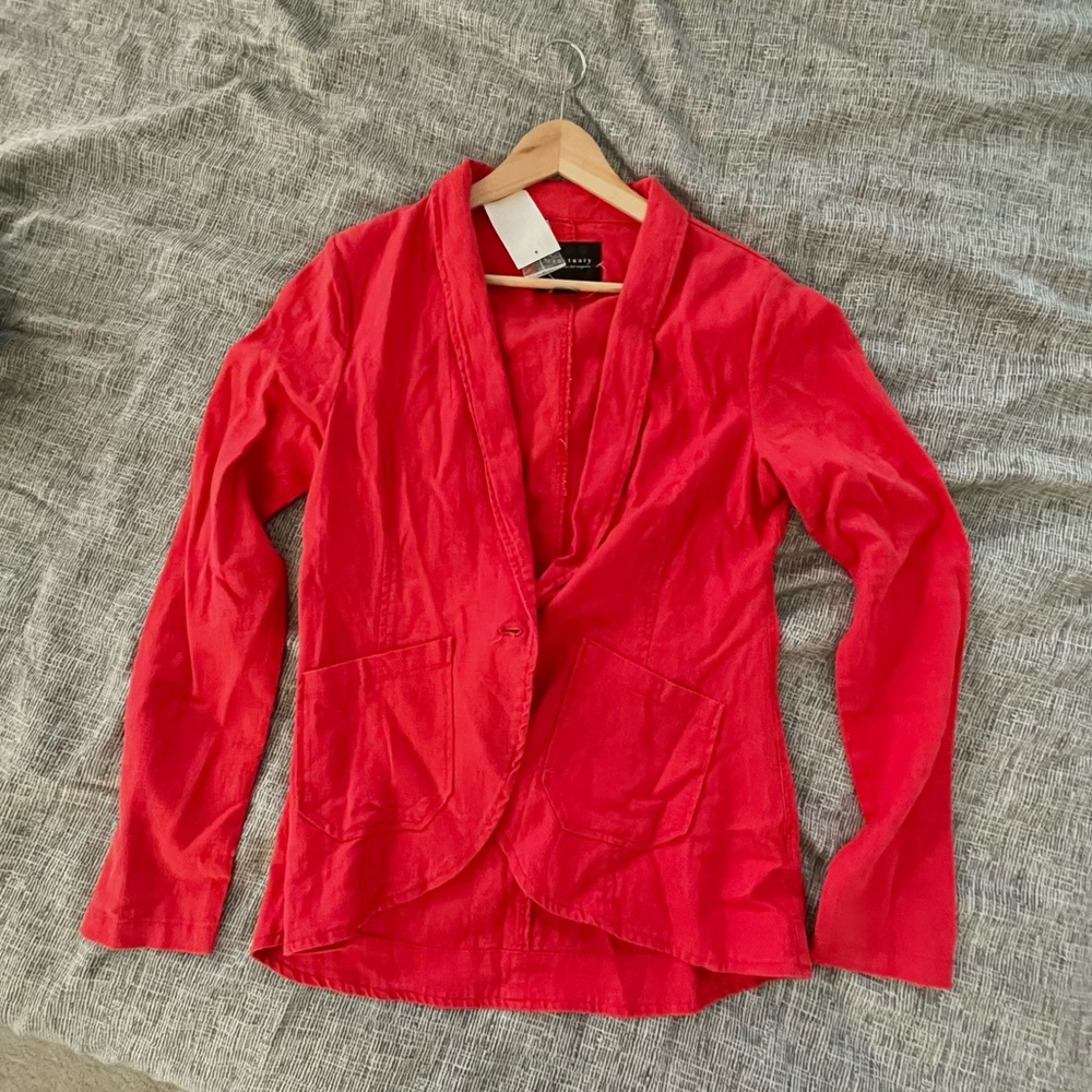 NWT Sanctuary Linen Blend Spring Summer Blazer Cardigan